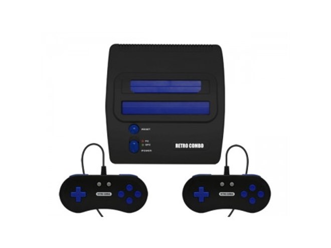 ファミコン/スーファミどちらも遊べる互換ゲーム機「レトロ