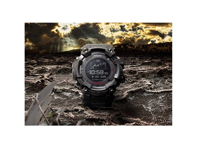 カシオ、ソーラーアシストGPSナビ＆スマホ連携対応の「G-SHOCK