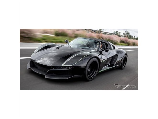 750kgの軽量ボディに700hpターボのスーパーカー、「ビースト」で