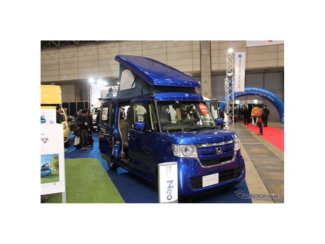 【実動品】SCHEIBER シャイバー キャンピングカー コントロールパネル 180度回転する運転席のN-BOX軽キャンパー、ホワイトハウスが初展示