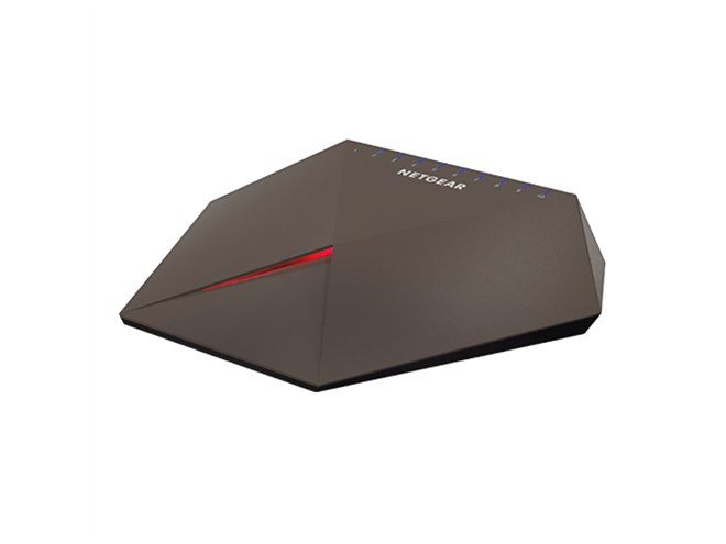 NETGEAR Nighthawk SX10（GS810EMX）10GbE対応 ネットギア、10Gに対応したゲーミングスイッチングハブ「SX10」 - 価格.com