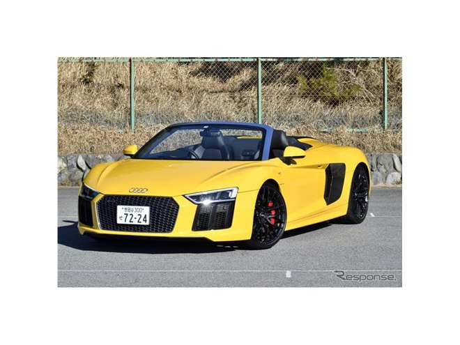 アウディ R8スパイダー…トップ・オブ・ザ・レインジのオープン