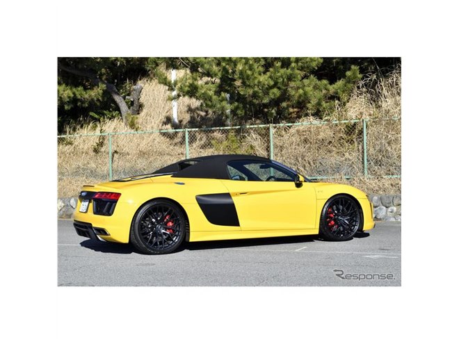 ホットウィール　2018 アウディ R8 スパイダー イエロー　8カーパック限定 ホットウィール 2018 アウディ R8 スパイダー イエロー 8カー