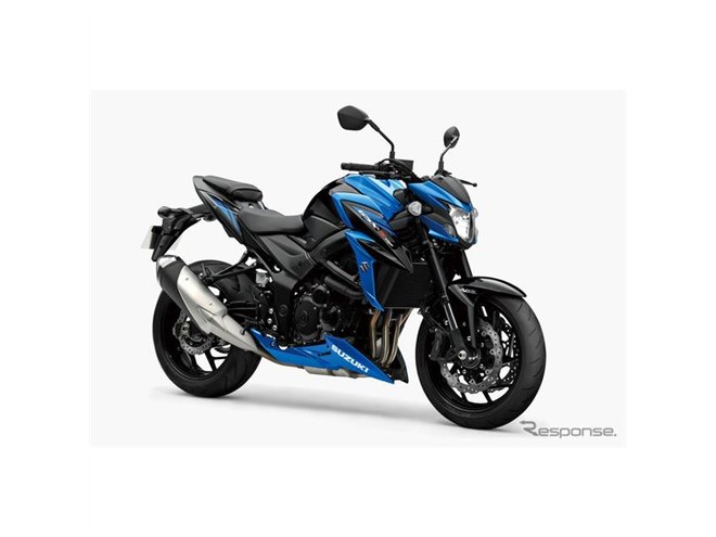 スズキ GSX-S750 ABS、アルミハンドルバー採用…特別色マットブラックも