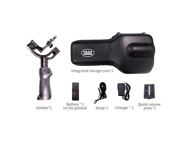 FILMPOWER、約700gの軽量デジタルスタビライザー「Nebula 4100 Slant