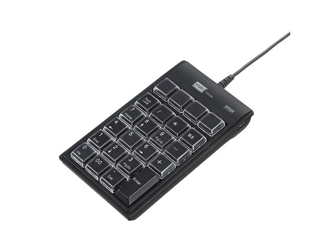 サンワサプライ プログラマブルテンキー Bluetoothモデル NT-BT26BK