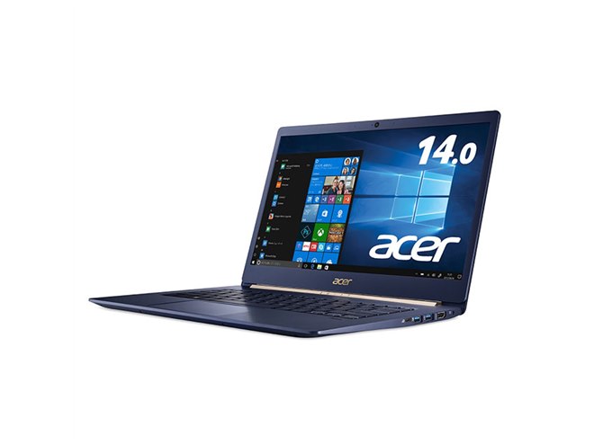 エイサー、14型で軽量970gを実現したモバイルノートPC「Swift 5