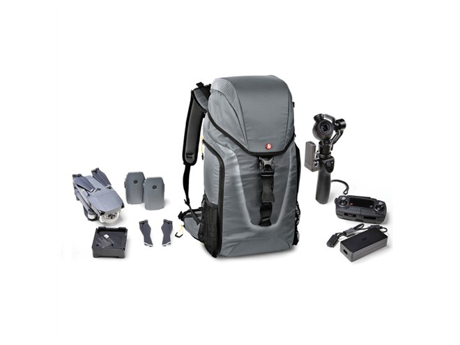 マンフロット、DJI製コンパクトドローン「Mavic」用のスリングバッグ