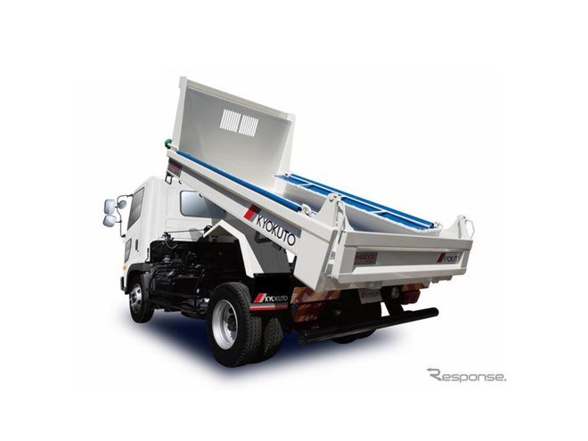 極東開発、耐摩耗鋼板「HARDOX」採用の新型ダンプトラック発売へ