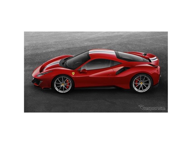 フェラーリ 488ピスタ、レース直系のエアロダイナミクス導入