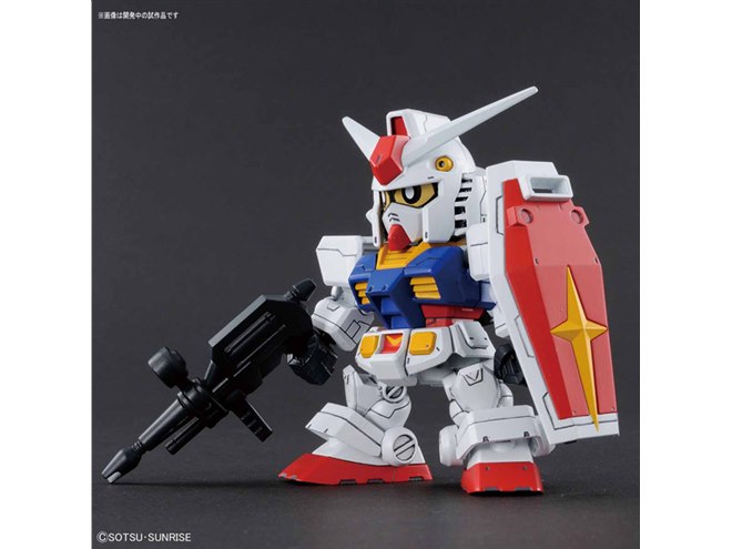 頭身自在の新世代SDガンダム「クロスシルエット RX-78-2 ガンダム 