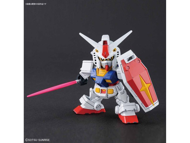 頭身自在の新世代SDガンダム「クロスシルエット RX-78-2