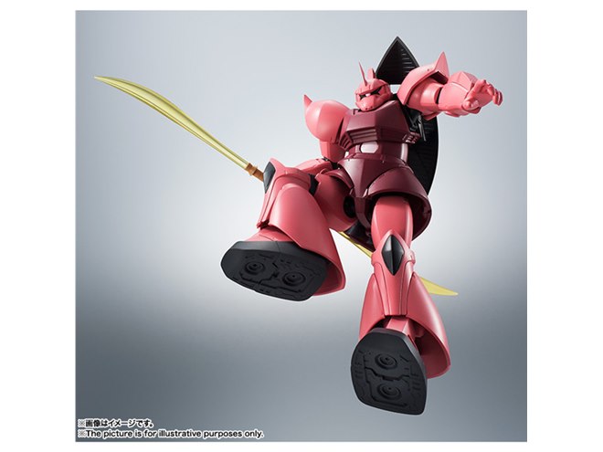 バンダイ、アニメフォルムの「ROBOT魂 シャア専用ゲルググ ver