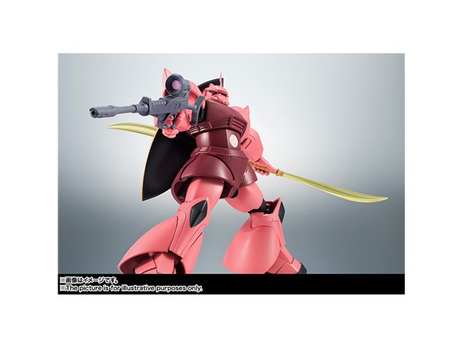 バンダイ、アニメフォルムの「ROBOT魂 シャア専用ゲルググ ver