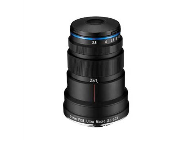 LAOWA、倍率2.5～5倍のマクロレンズ「F2.8 2.5-5X ULTRA MACRO