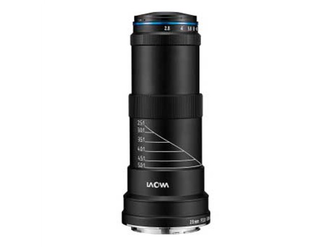 LAOWA 25mm F2.8 Ultra Macro 2.5-6x レンズ LAOWA、倍率2.5～5倍のマクロレンズ「F2.8 2.5-5X ULTRA MACRO