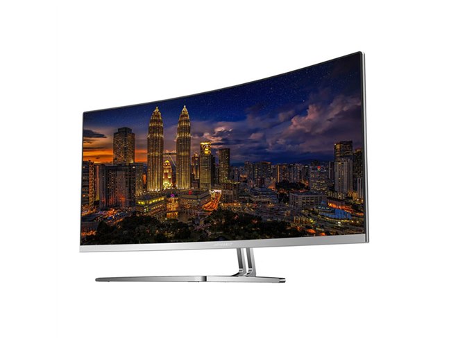 JAPANNEXT JN-VC34100UWQHD 湾曲ディスプレイ モニター JAPANNEXT、3440×1440表示の34型ウルトラワイド曲面液晶 - 価格.com