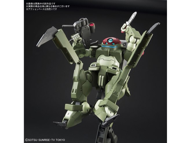 ガンダムビルドダイバーズ」グリモアレッドベレー1/144キットの詳細