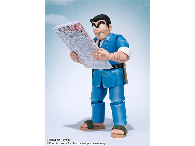 こち亀」両さんが可動フィギュアに、ジャンプ展VOL.2で会場販売