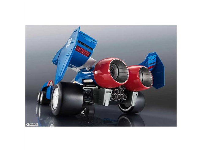 3モードに変形する、サイバーフォーミュラの「スーパーアスラーダ01