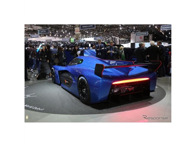 ピニンファリーナ の653hpの燃料電池レーサー、限定12台を市販