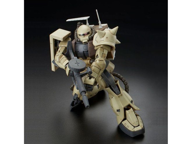 特徴的なパックパックを再現、「ザク・マインレイヤー」RGガンプラ