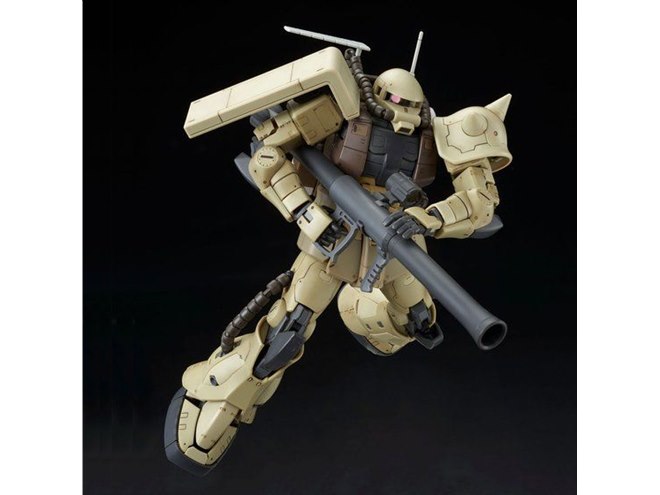 特徴的なパックパックを再現、「ザク・マインレイヤー」RG