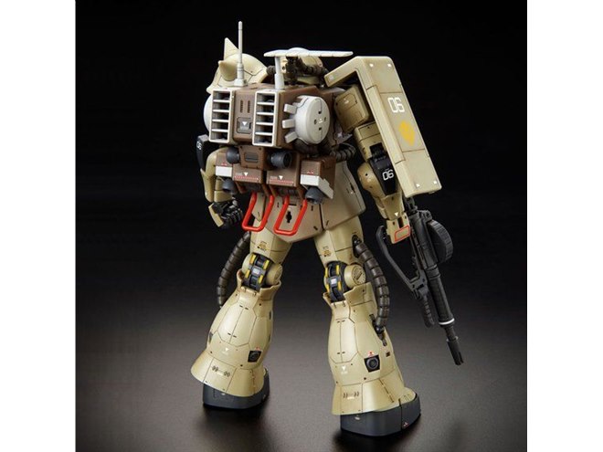 特徴的なパックパックを再現、「ザク・マインレイヤー」RG