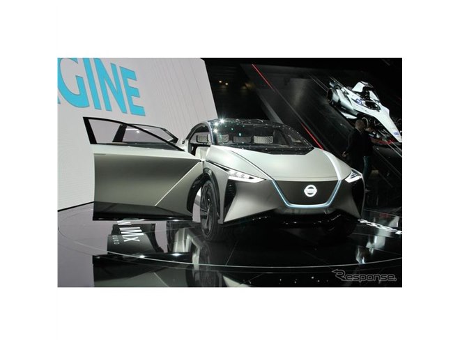 無人運転で迎えに来る電動SUV、日産 IMx KURO…ジュネーブモーター