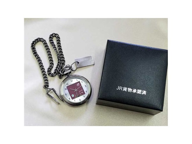 JR貨物19D形コンテナの懐中時計を限定100個で販売、7,000円