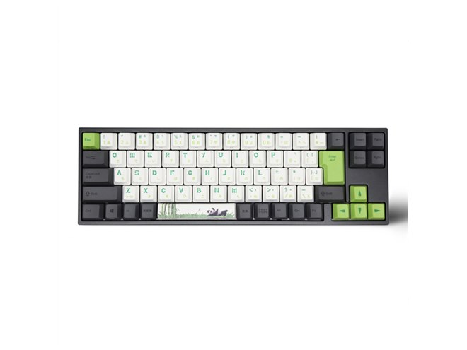 Varmilo パンダデザイン キーボード 本体　桜軸　テンキーレス Varmilo 92 Panda R2 パンダ JIS Keyboard V2 桜軸 vm-vem92