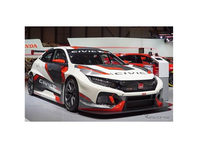 ホンダ シビックタイプR 新型に新型ツーリングカーレーサー…ジュネーブ