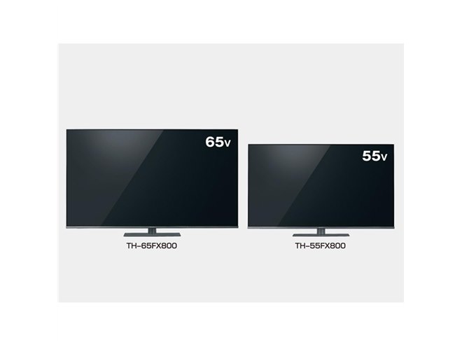 パナソニック、フレームレスデザインの4K液晶テレビ「VIERA FX800