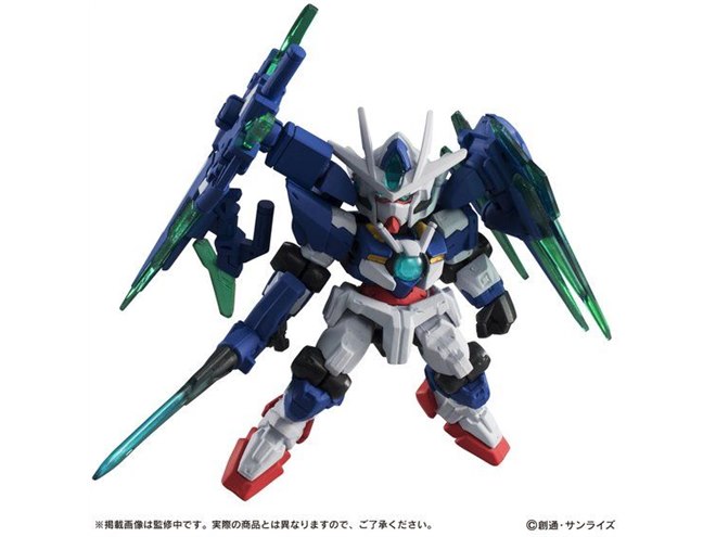 MOBILESUIT ENSEMBLE EX06A&Bセット 新品 バンダイ、MSアンサンブル EX06B「00ガンダム＆ザンライザー
