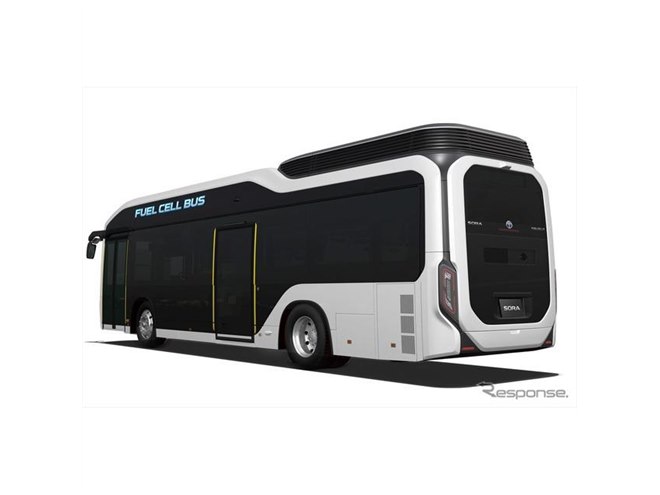 トヨタ、量販型FCバス「SORA」発売 2020年までに100台以上普及へ