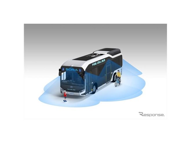 トヨタ、量販型FCバス「SORA」発売 2020年までに100台以上普及へ