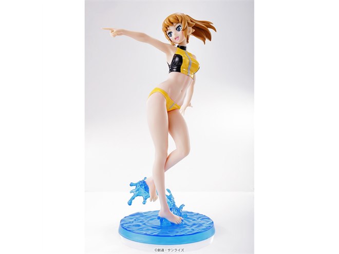 水着姿のホシノ・フミナ、バンダイ新ブランド「Figure-rise LABO」から