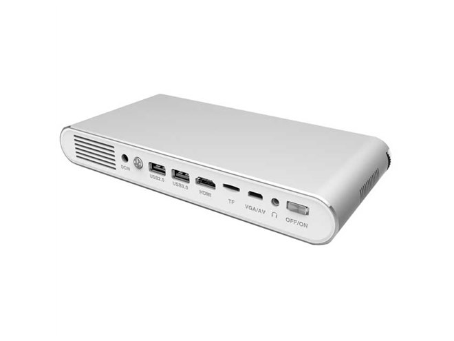 【値下げ】小型プロジェクター　FUN BOX  【定価¥79,800(税込)】 Sandlots、厚さ3cmで3000ルーメンの明るさの小型プロジェクター