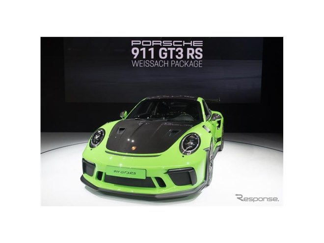 ポルシェ 911 GT3RS に軽量仕様の「ヴァイザッハ パッケージ