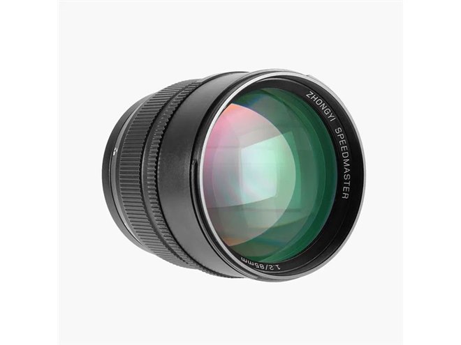 中一光学、中望遠レンズ「SPEEDMASTER 85mm F1.2」にAマウント/G