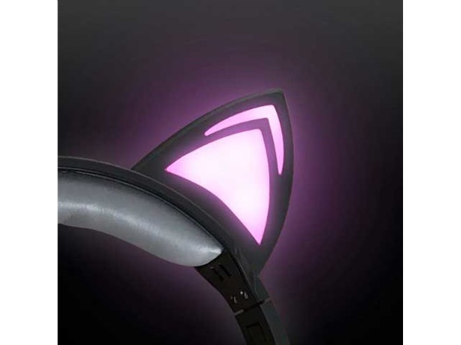 Village Vanguard、光るネコ耳ヘッドセットの「桃色」を再販開始