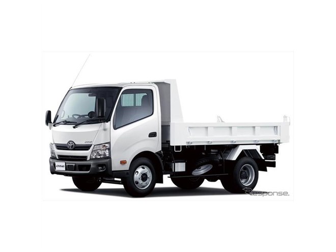 カムロード・デュトロ・トヨエース・ダイナ トヨタ ダイナ/トヨエース、2トン積系を一部改良 ディーゼルHV車の燃費