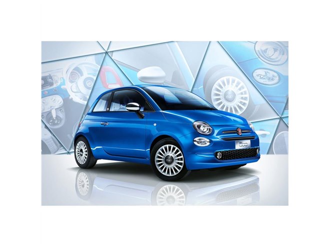 新品 定価1.9万 FIAT & INTERMEZZO コラボ 500アイコニックセーター M 白 インターメッツォ ◆QQ017AC