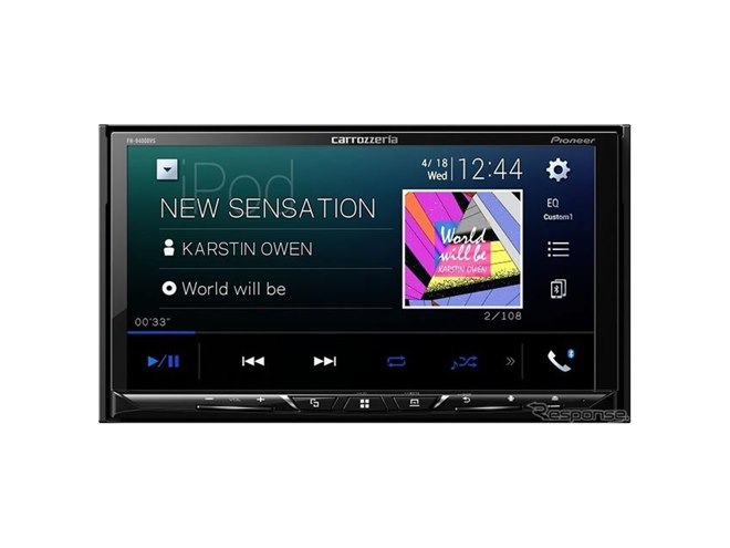 パイオニア、Apple CarPlay/Android Auto対応のディスプレイオーディオ