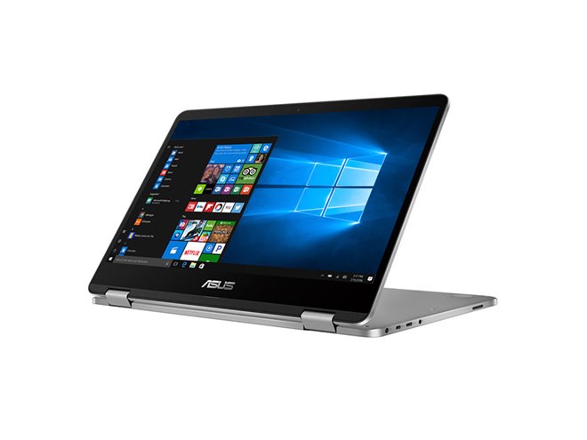 ASUS、14型液晶が360度回転する「VivoBook Flip 14」に128GB SSDモデル