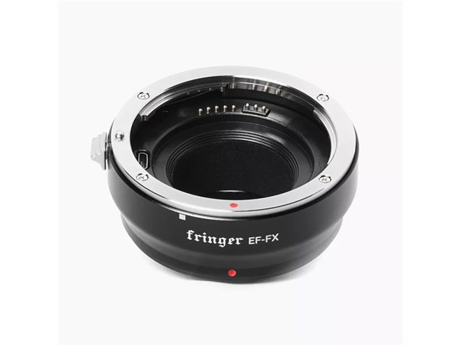 Fringer、キヤノンEFレンズ→富士フイルムXマウント変換の電子マウント
