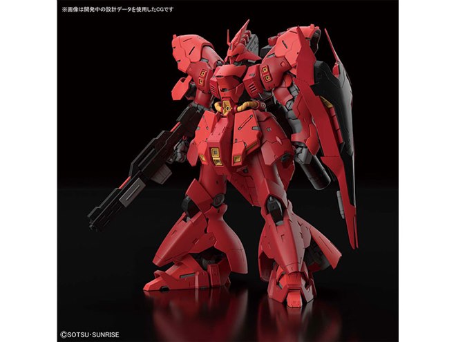 ファンネルなどの武装を忠実に再現したガンプラ「RG 1/144