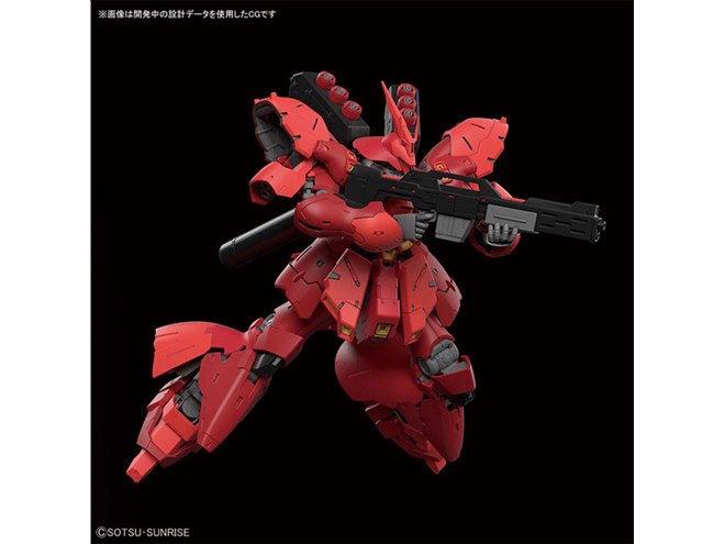 ファンネルなどの武装を忠実に再現したガンプラ「RG 1/144
