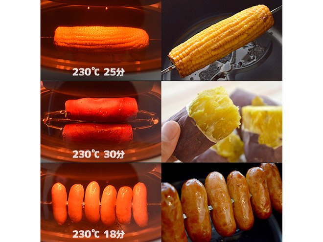 サンコー、“塊肉回転”＆ノンフライ調理に対応したコンベクション