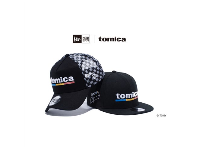 New Era、大人がかぶりやすいデザインの「トミカ」＆「tomica」コラボ